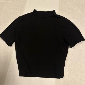 Full Tilt Black Short Sleeve Top